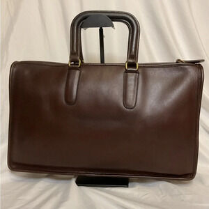 Vintage Coach NYC Large Portfolio Satchel